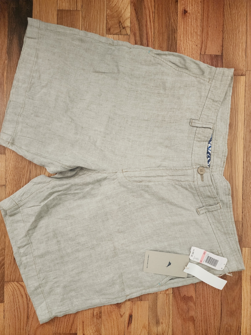 Men's Light Gray Tommy Bahama Shorts with Tag